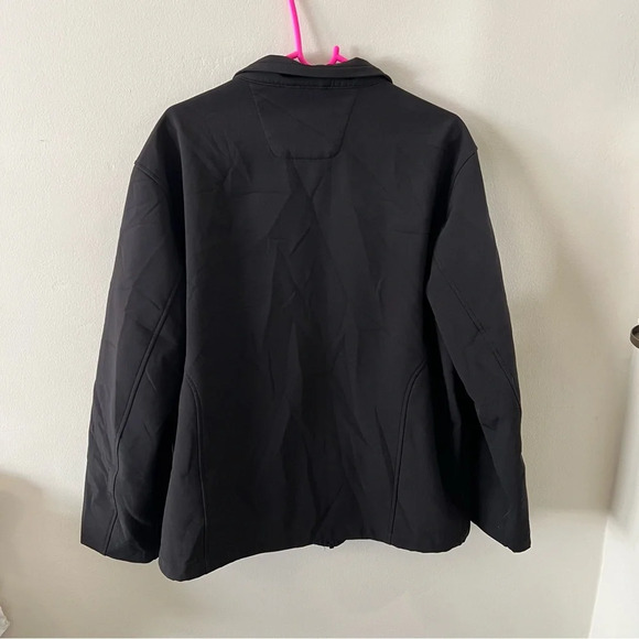 T Tech By Tumi Mens L8JL Jacket Size L Black High Tech Outdoor Wear Full Zip - Picture 2 of 5